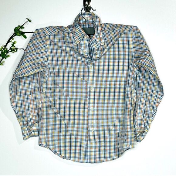Brooks Brothers Boys Button Down Check Shirt - Picture 1 of 3